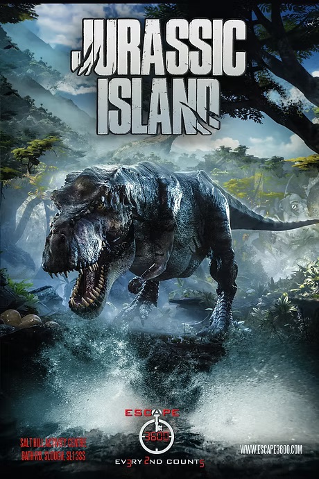 Jurassic Island Poster